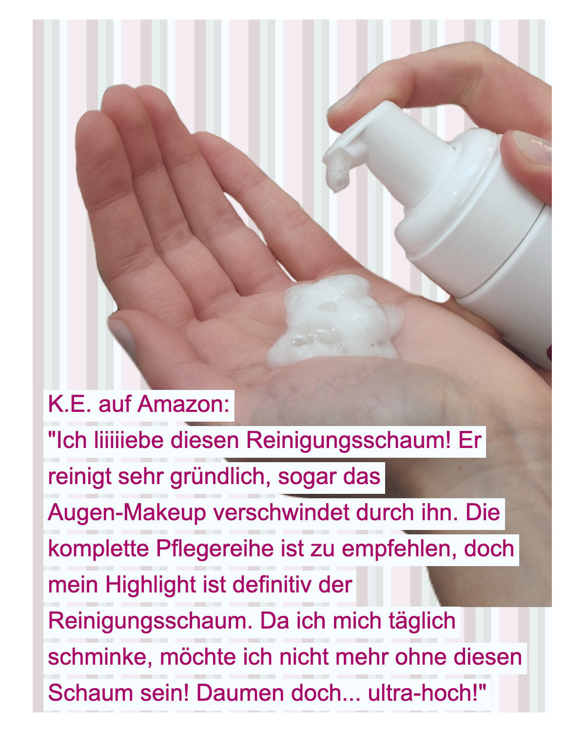 VERFÜHRUNG DER REINHEIT - Zarter Reinigungsschaum