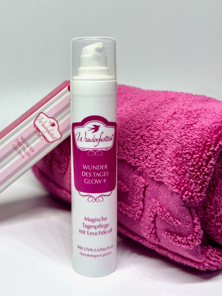 WUNDER DES TAGES GLOW+ - Magische Tagespflege mit Leuchtkraft (reichhaltig), 50 ml