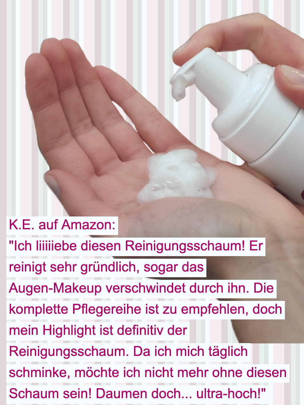 VERFÜHRUNG DER REINHEIT - Zarter Reinigungsschaum, Miniatur 50 ml